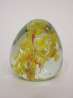 GIFTCRAFT - Pisapapeles de cristal Vintage Studio - India - Finales del siglo XX