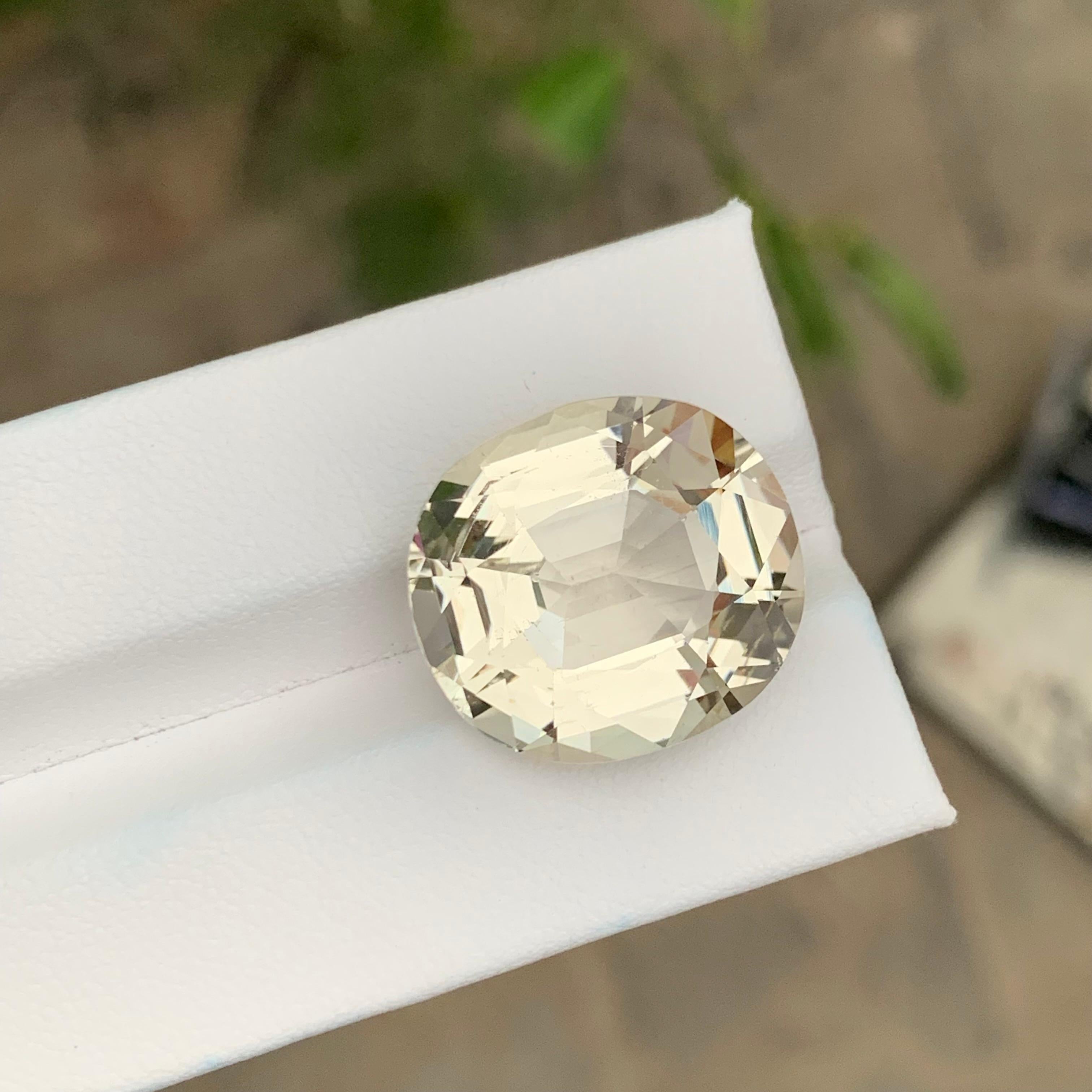 Gigantic 19.70 Carats Natural Loose Heliodor For Sale 1