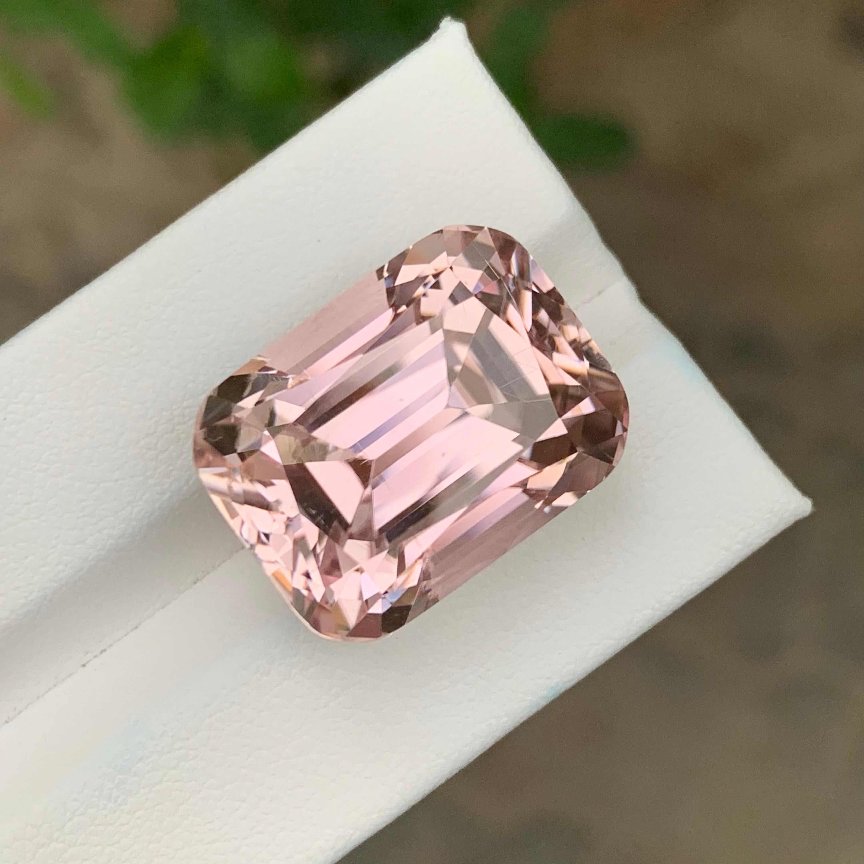 Gigantesque Kunzite de 44,40 carats en forme de coussin en vente 4