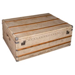 Gigantic Antique Shop's Display Chest, English, Vellum, Oak, Trunk, Coffee Table