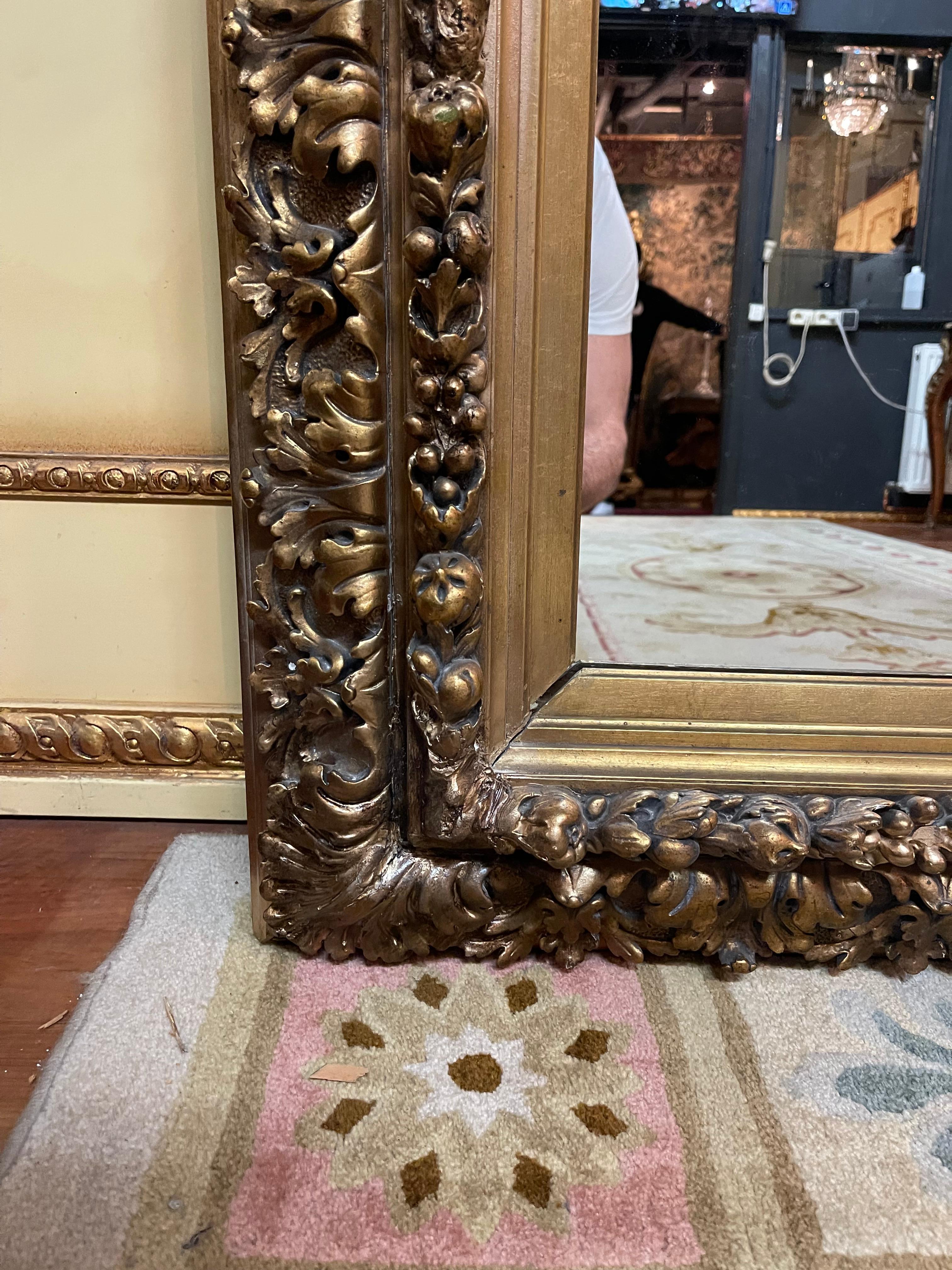 miroir geant mural