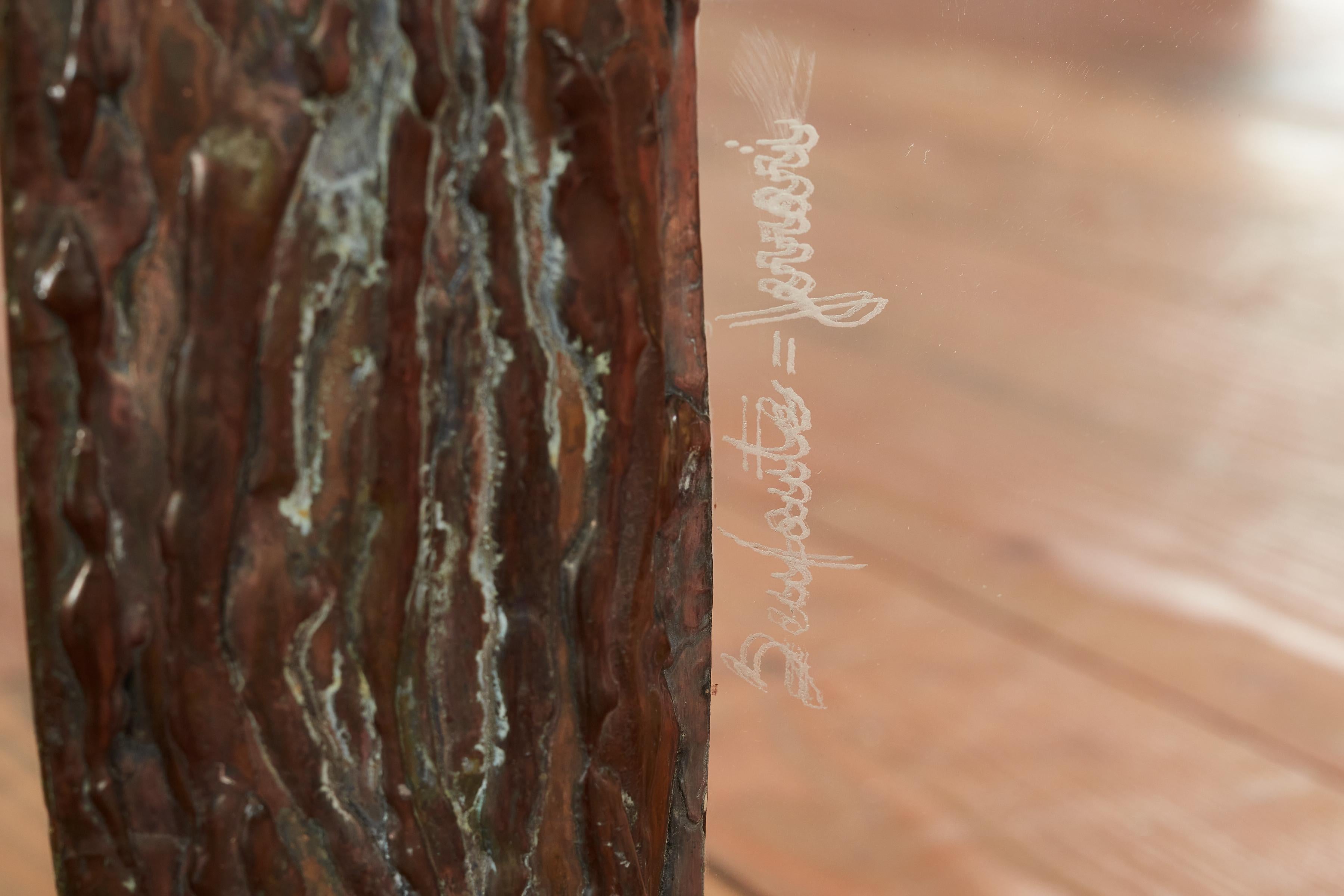 Miroir arbre géant en bronze en vente 1