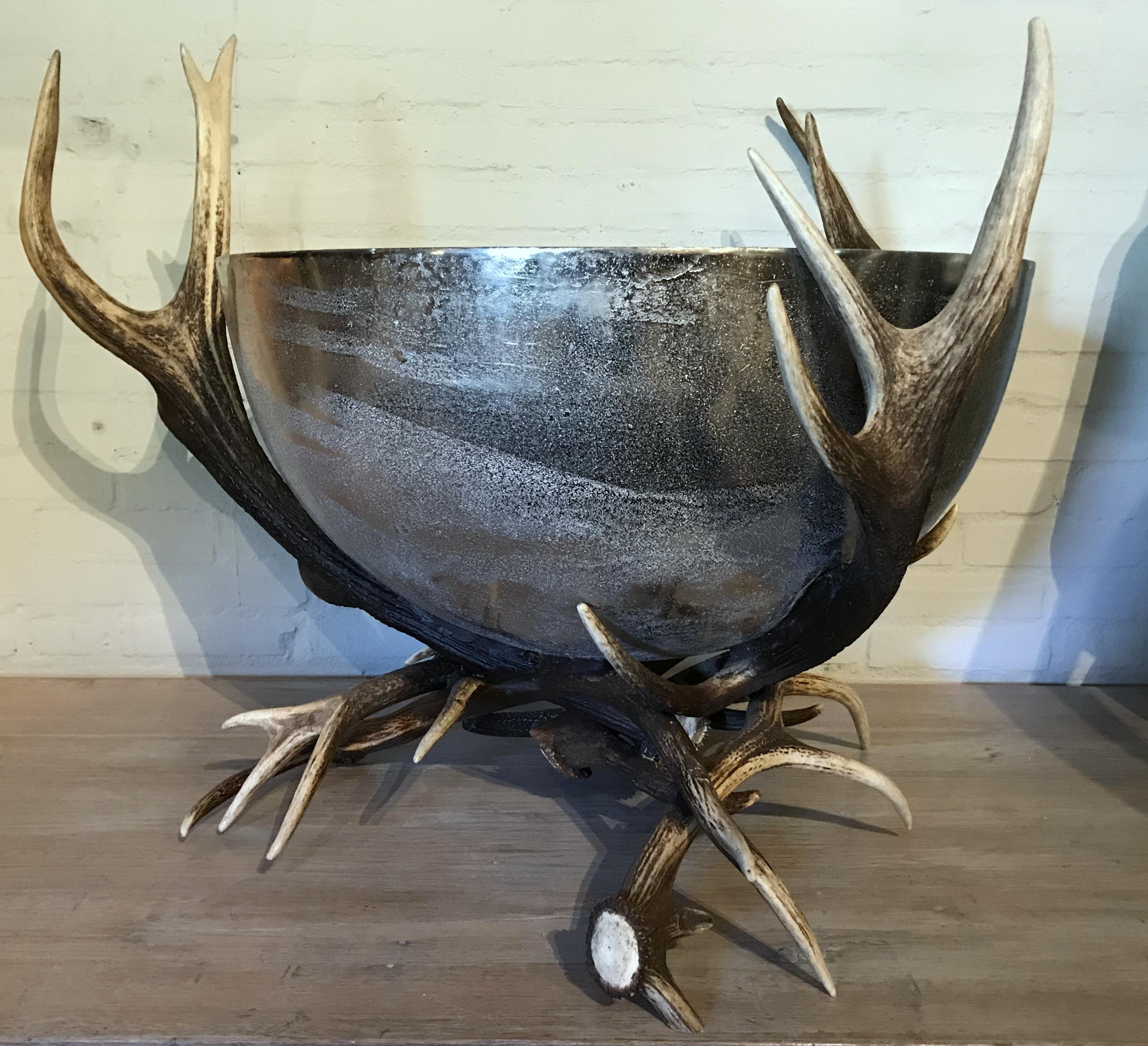 deer antler bowl