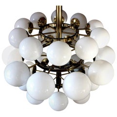 Vintage Gigantic Cinema Concert Hall Ceiling Lamp, Germany, 1960s-1970s