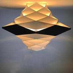 Gigantic Flush Mounted Symphonie Fixture by Preben Dal for Hans Følsgaard, 1960s