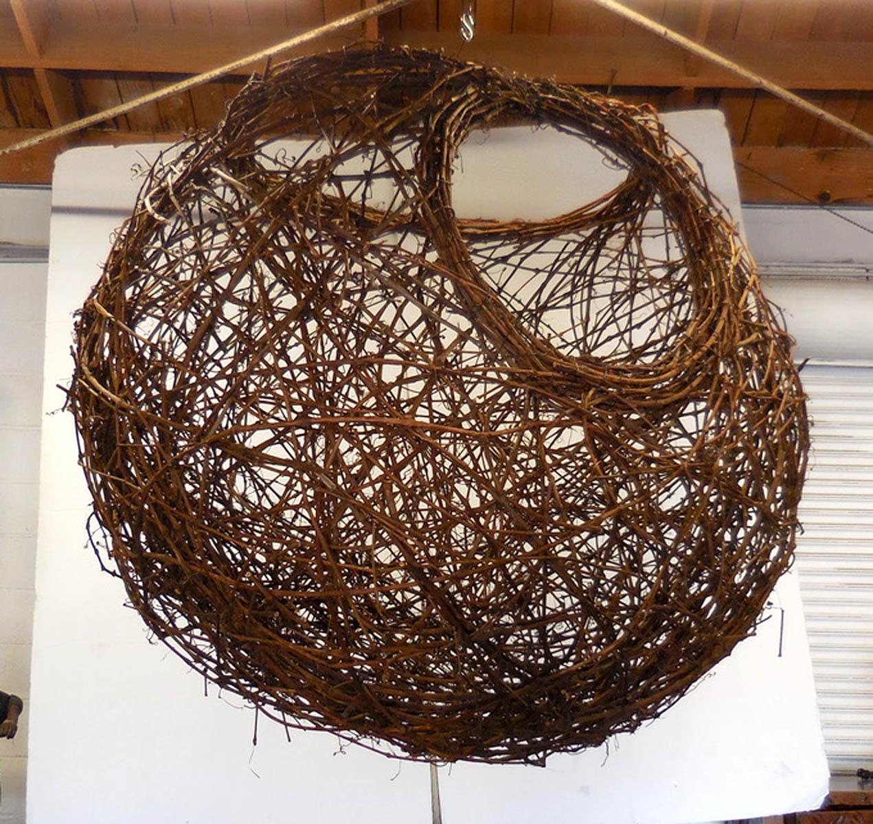 Gigantic Grapevine Bird's Nest Sculpture 2
