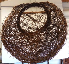 Gigantic Grapevine Bird's Nest Sculpture