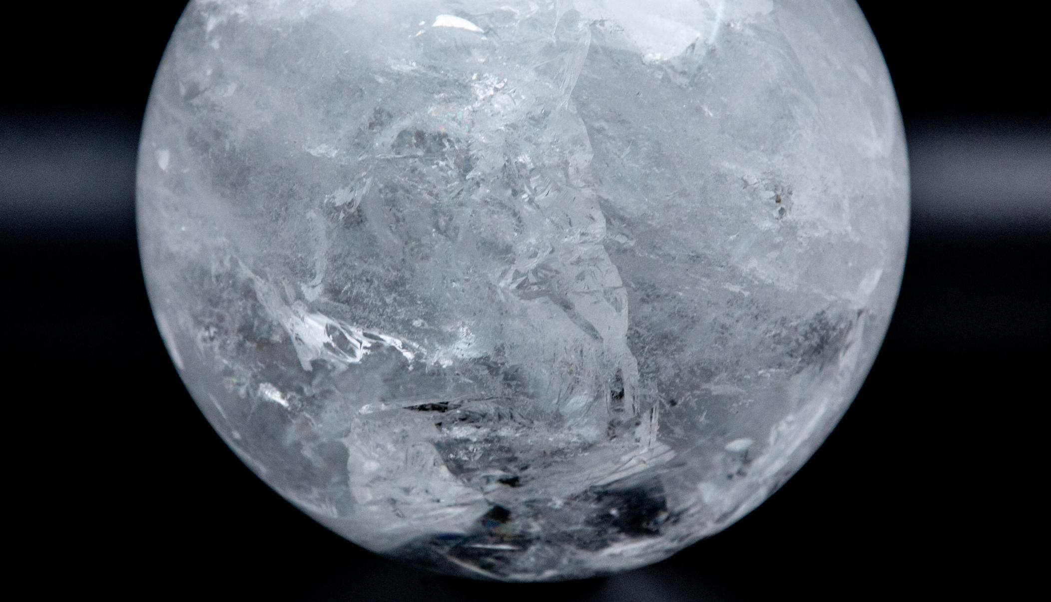 Quartz Gigantic Rock Crystal Sphere