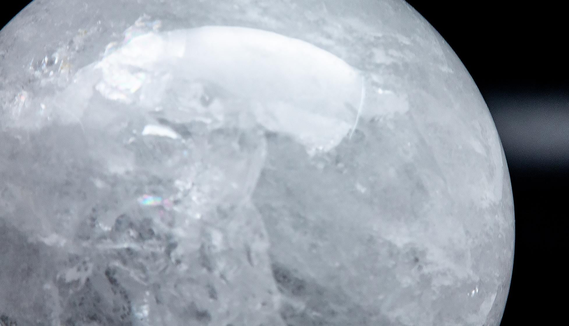 Gigantic Rock Crystal Sphere 3