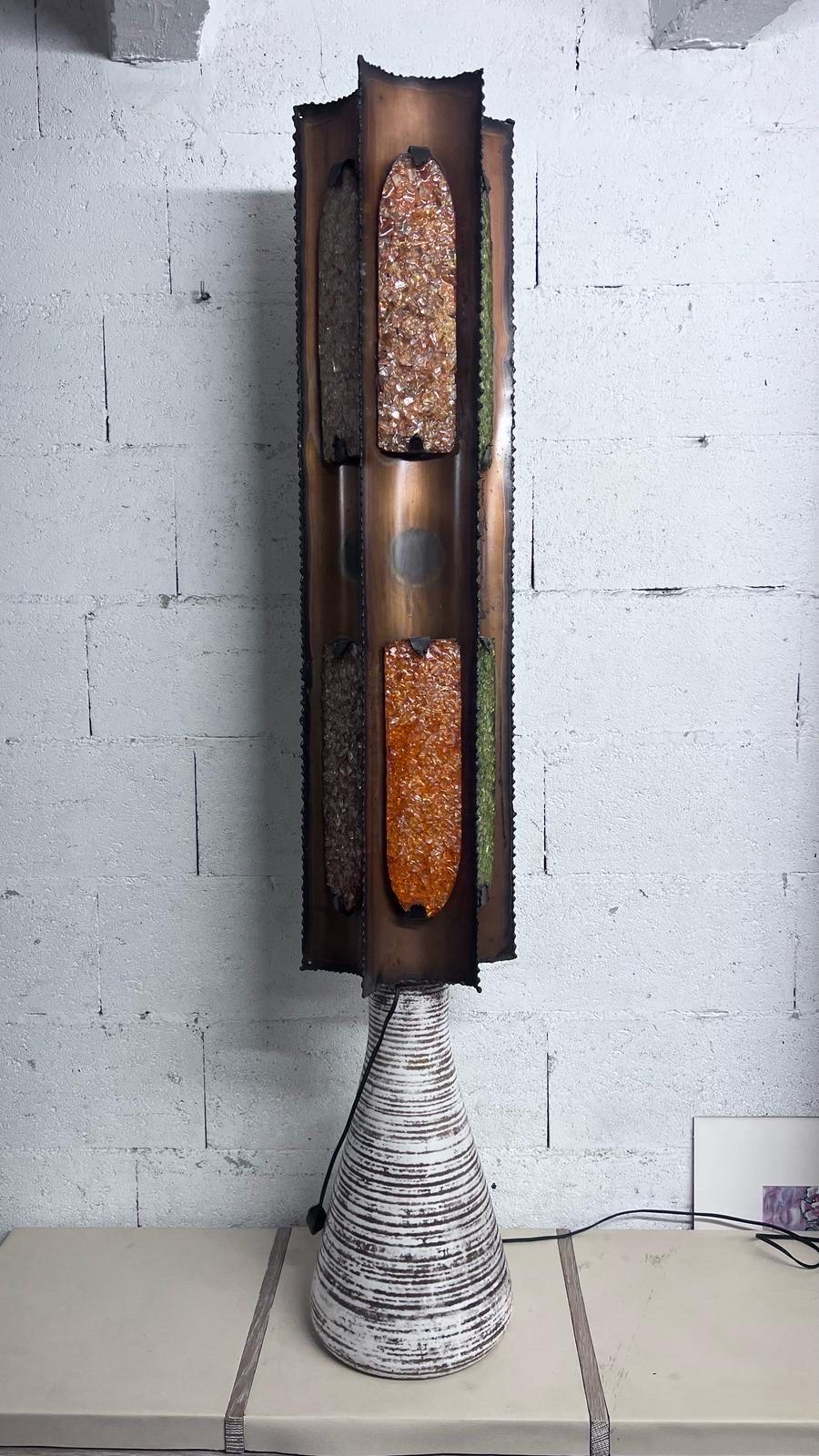 French Gigantic table lamp 