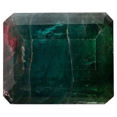 "Gigantic Water Melon" 705 Carats Bi Color Tourmaline Loose Gemstone Incredible