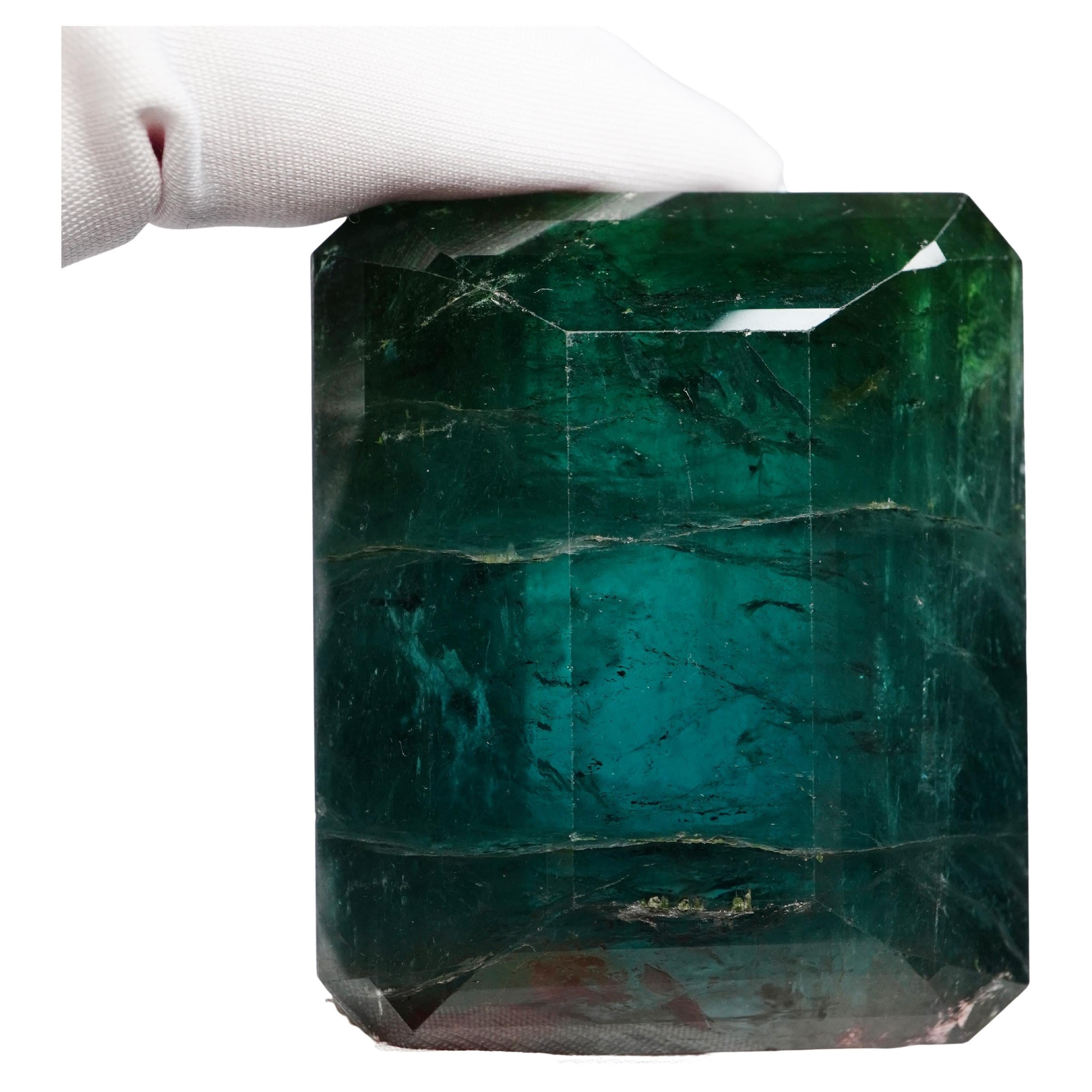 "Melon d'eau gigantesque" 705 Carats Bi Color Tourmaline Loose Gemstone Incroyable en vente