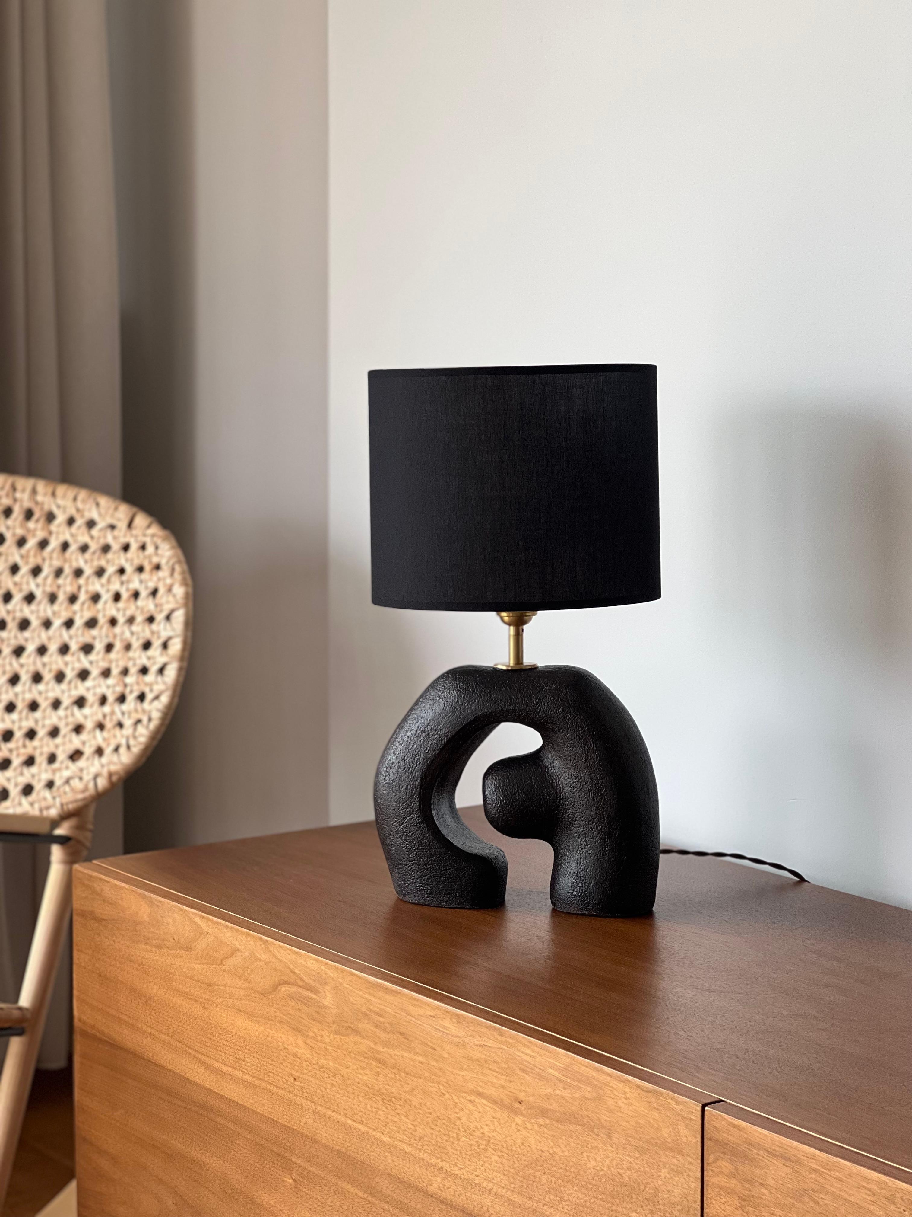 Post-Modern Gigi Black Lampshade by Güler Elçi For Sale