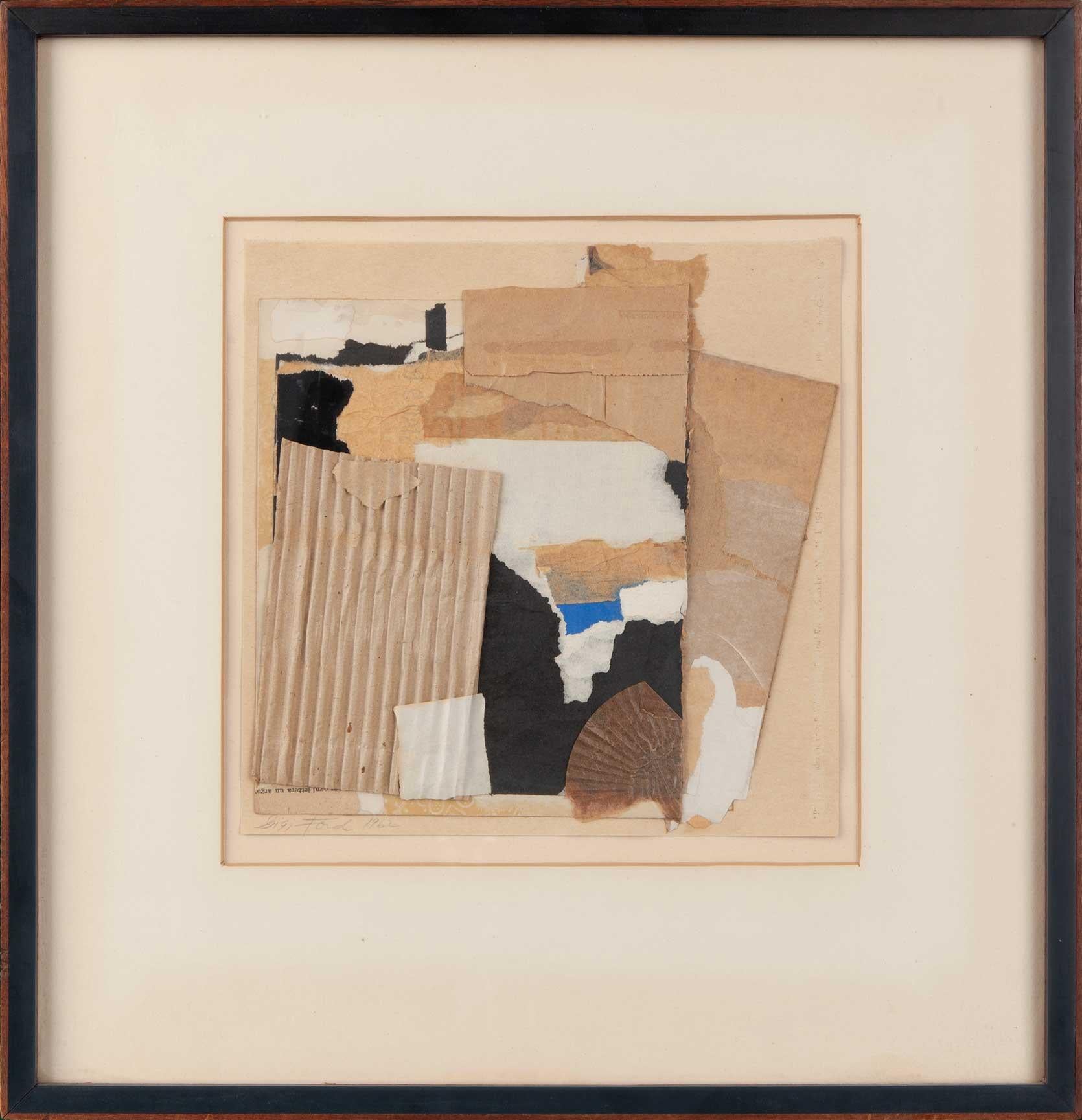 Abstract Compositoin - Mixed Media Art by Gigi Ford