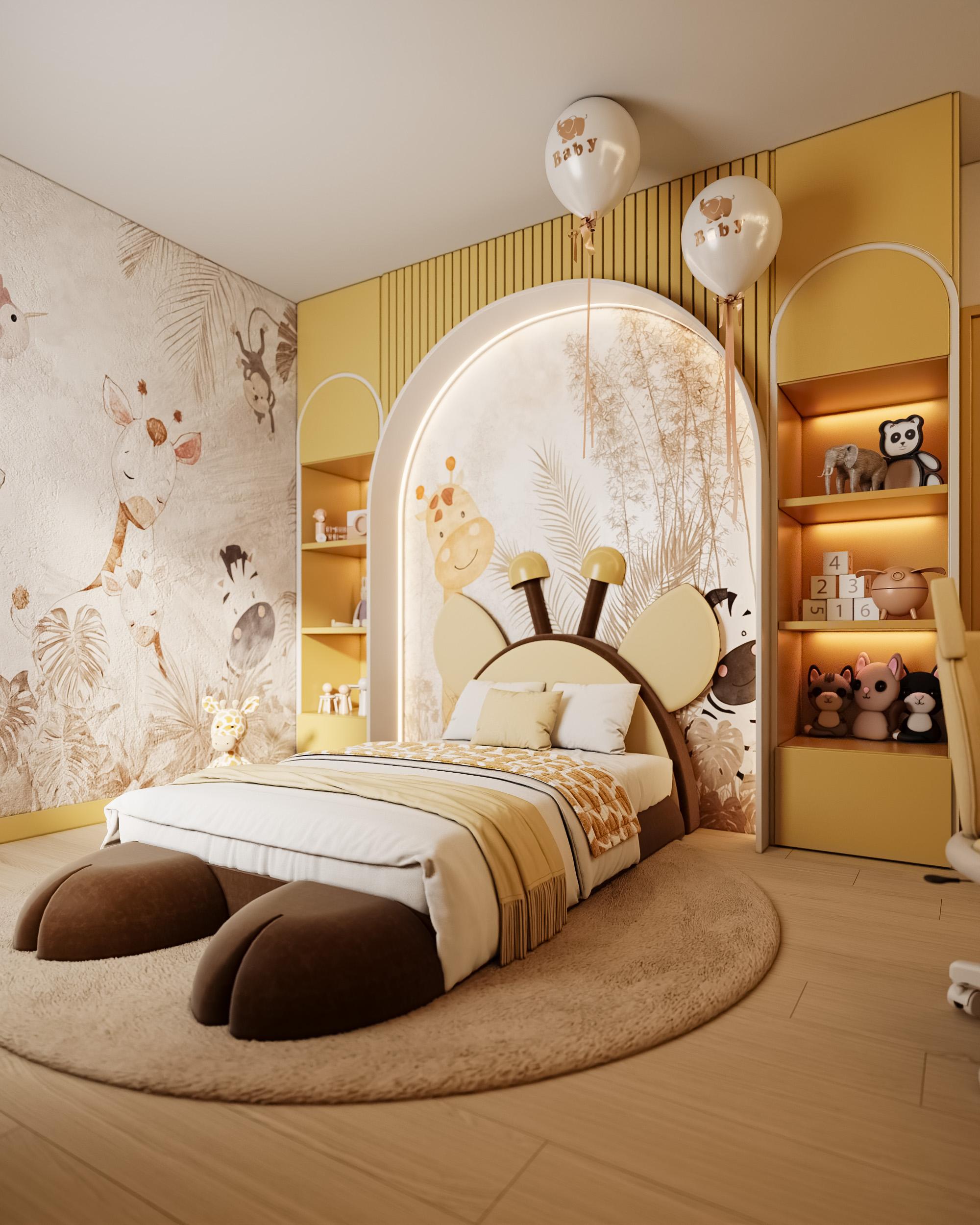XXIe siècle et contemporain Gigi - Le lit girafe de MAGILORE en vente