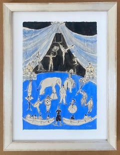 Blue Circus / Hochseil und Trapez