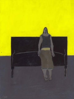 Mexique/ Hall d'hôtel/ Jeune homme à Baja