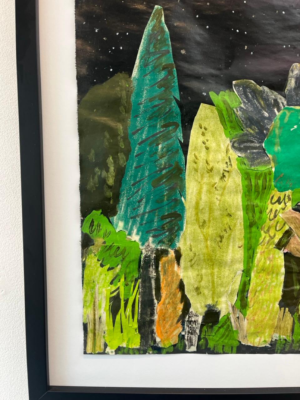 Night Sky/Tropical Forest For Sale 1