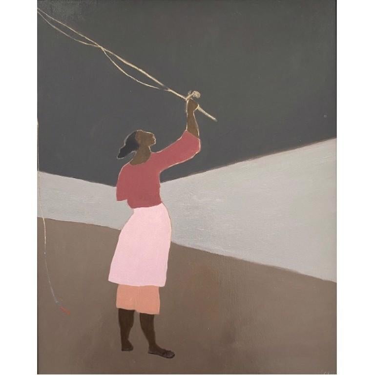 Figurative Print di Gigi Mills - Pesca/Mosca con gamberetti