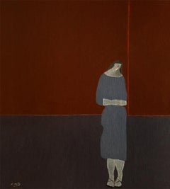 Girl in an Empty Room/Orange Line (Fille dans une chambre d'apparat)