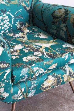 Fauteuil Gigi Radice en soie Dedar