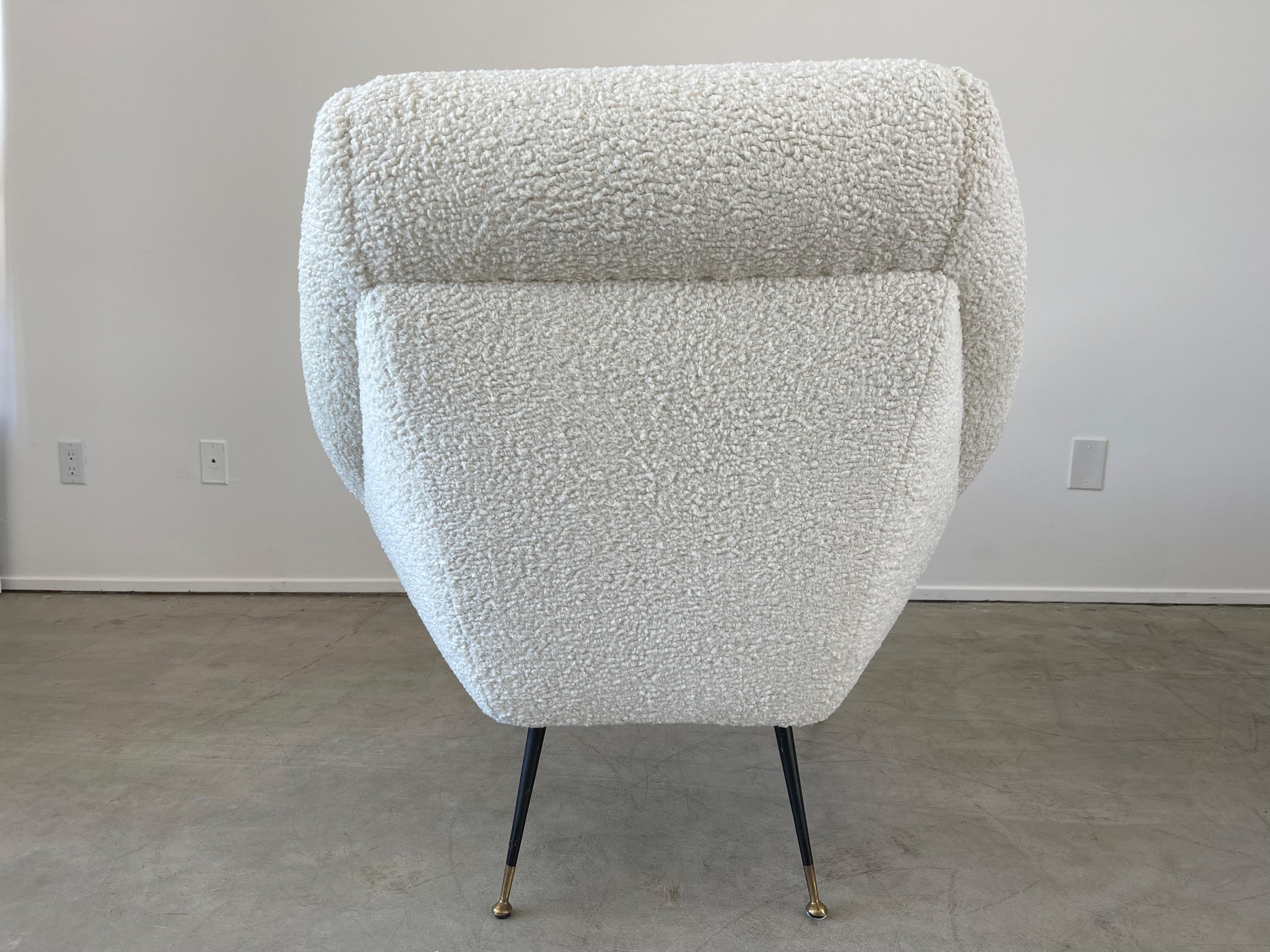 Wool Gigi Radice Attributed Chairs