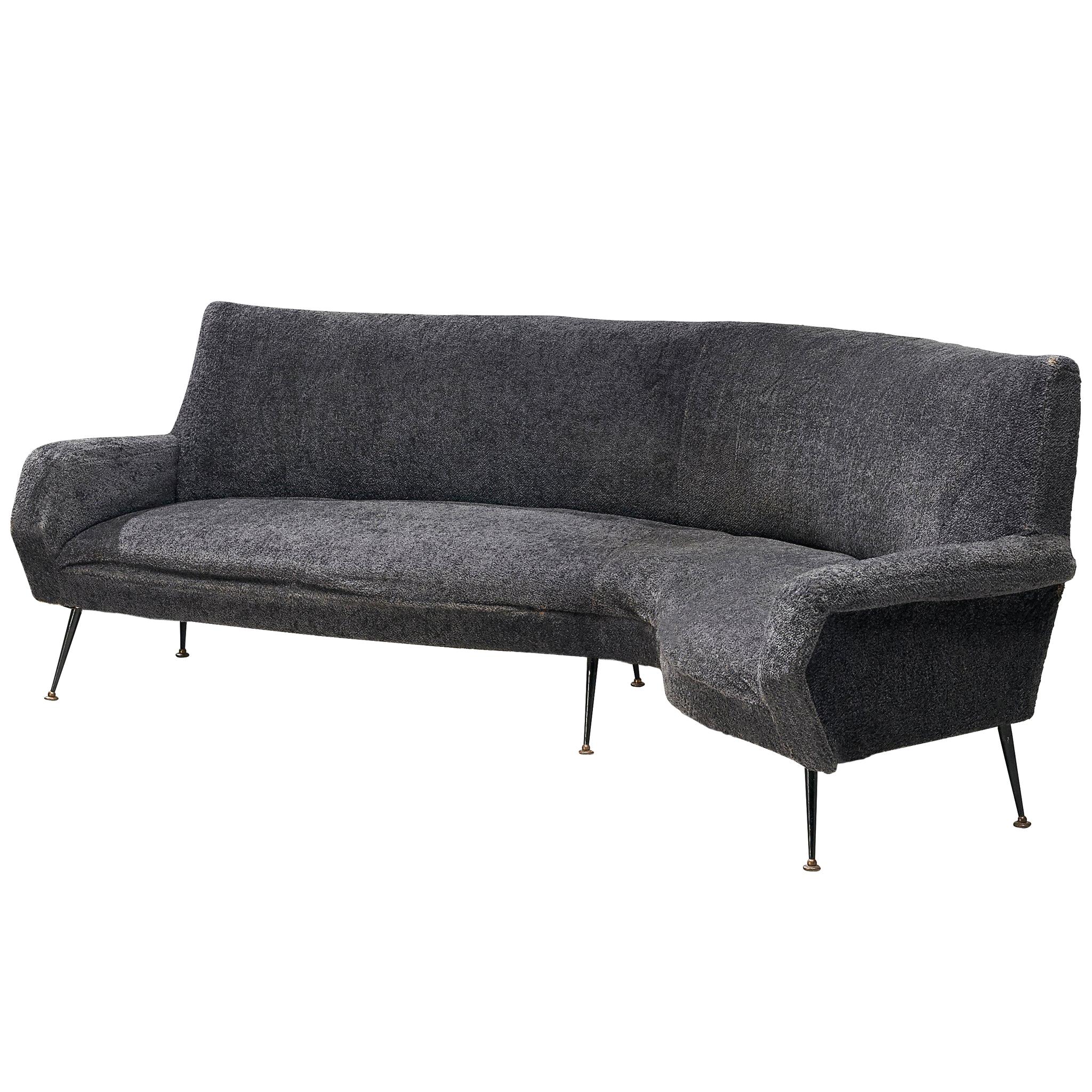 Gigi Radice Curved Sofa for Minotti