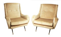 Gigi Radice Italian Midcentury Armchairs