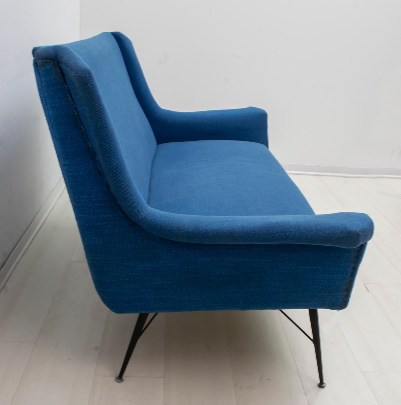 Mid-20th Century Gigi Radice Mid-Century Modern Italian Sofa for Minotti, 1950s