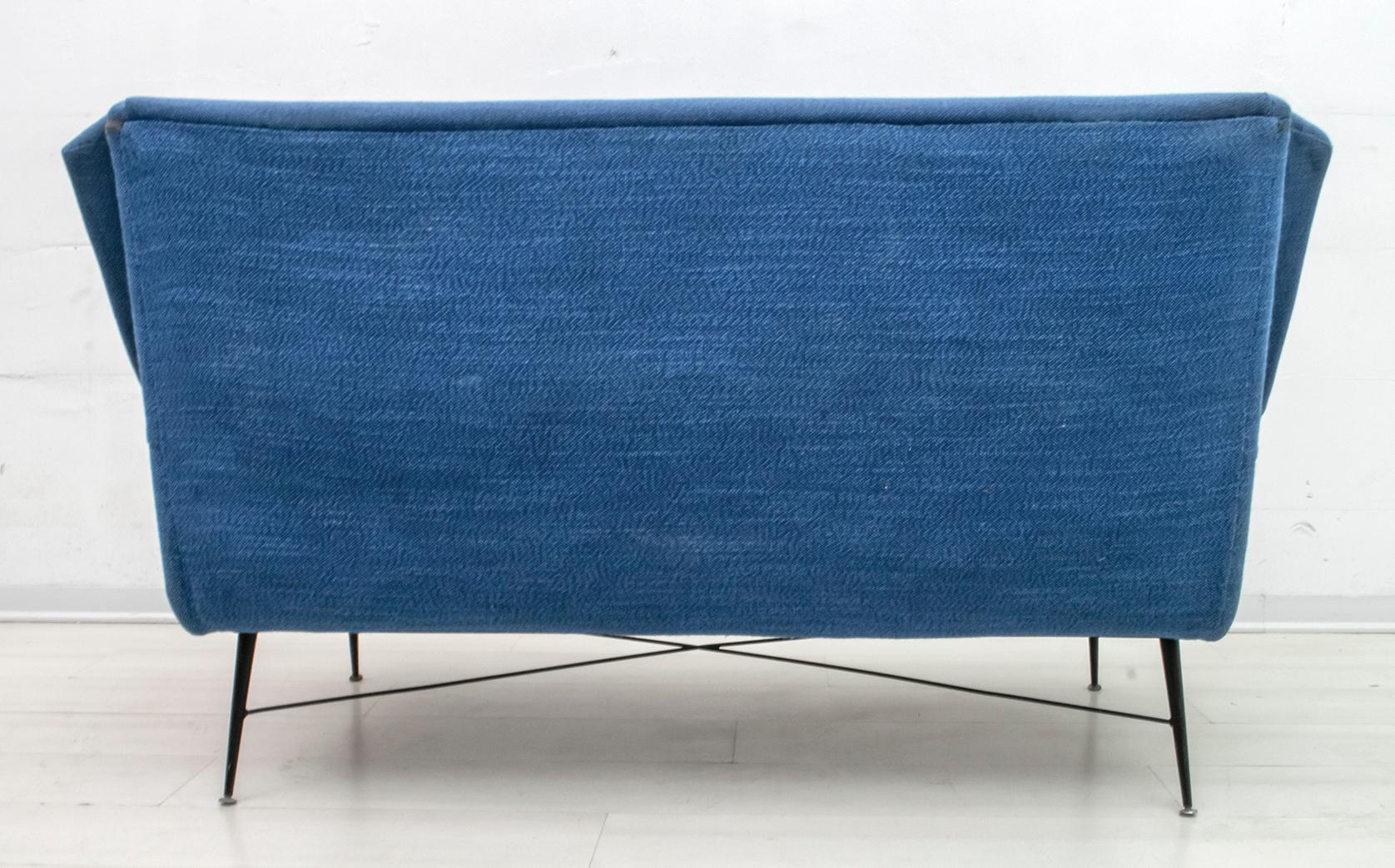 Gigi Radice Mid-Century Modern Italian Sofa for Minotti, 1950s 2