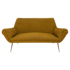 Gigi Radice Mid-Century Modern Italian Sofa for Minotti, 50s