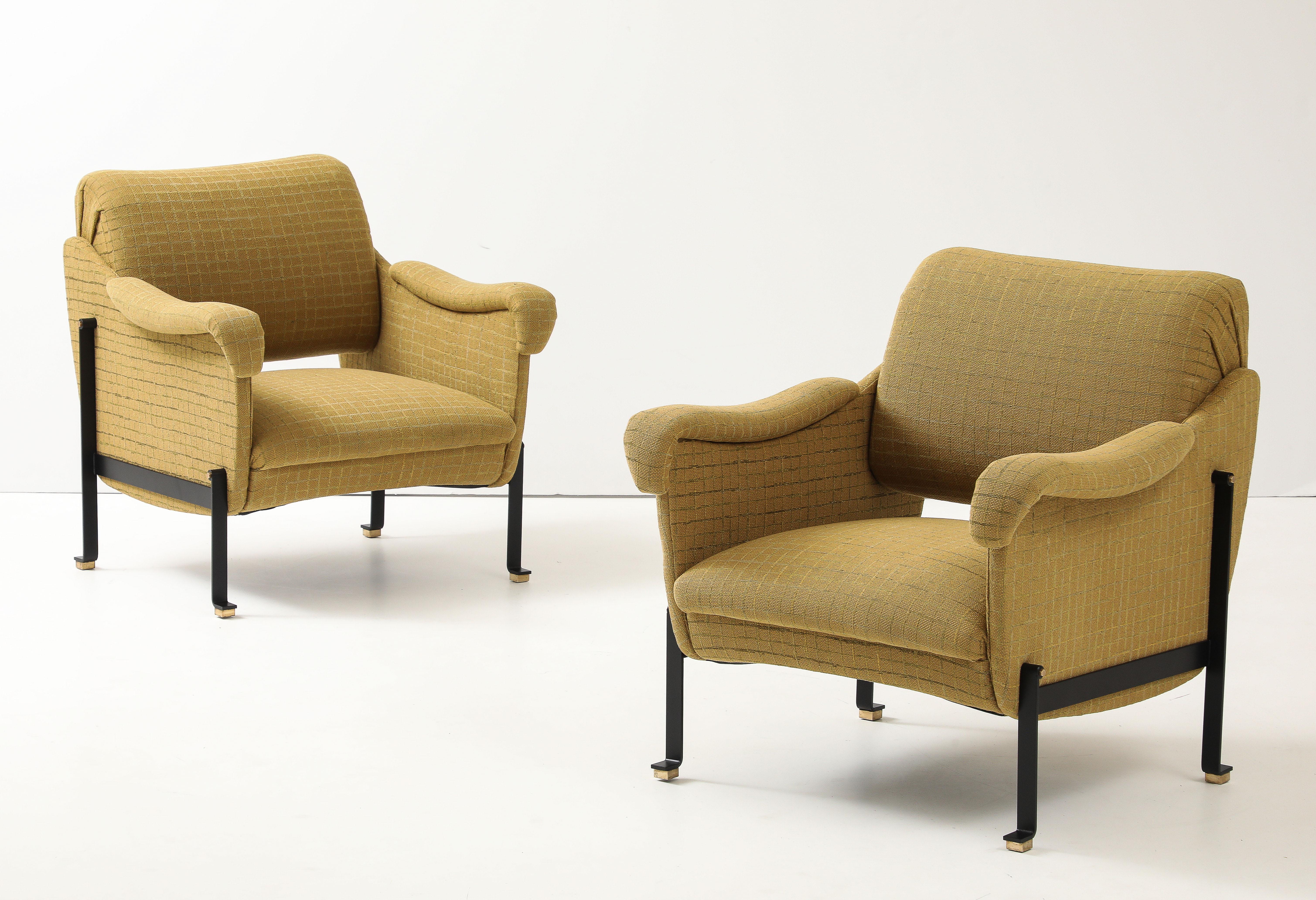 Gigi Radice Modernist 1960's Italienisch Lounge Stühle im Angebot 5
