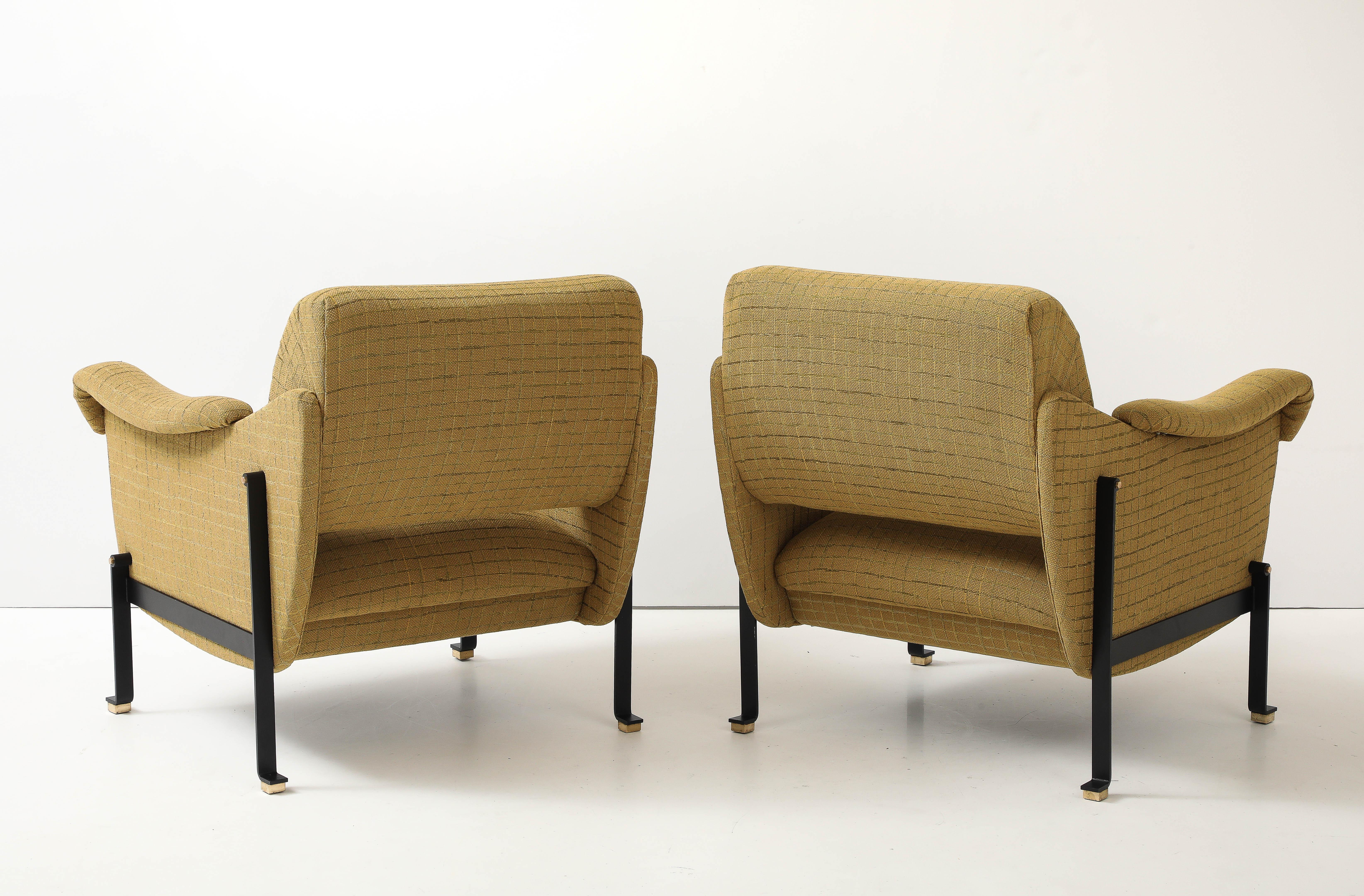 Gigi Radice Modernist 1960's Italienisch Lounge Stühle im Angebot 1
