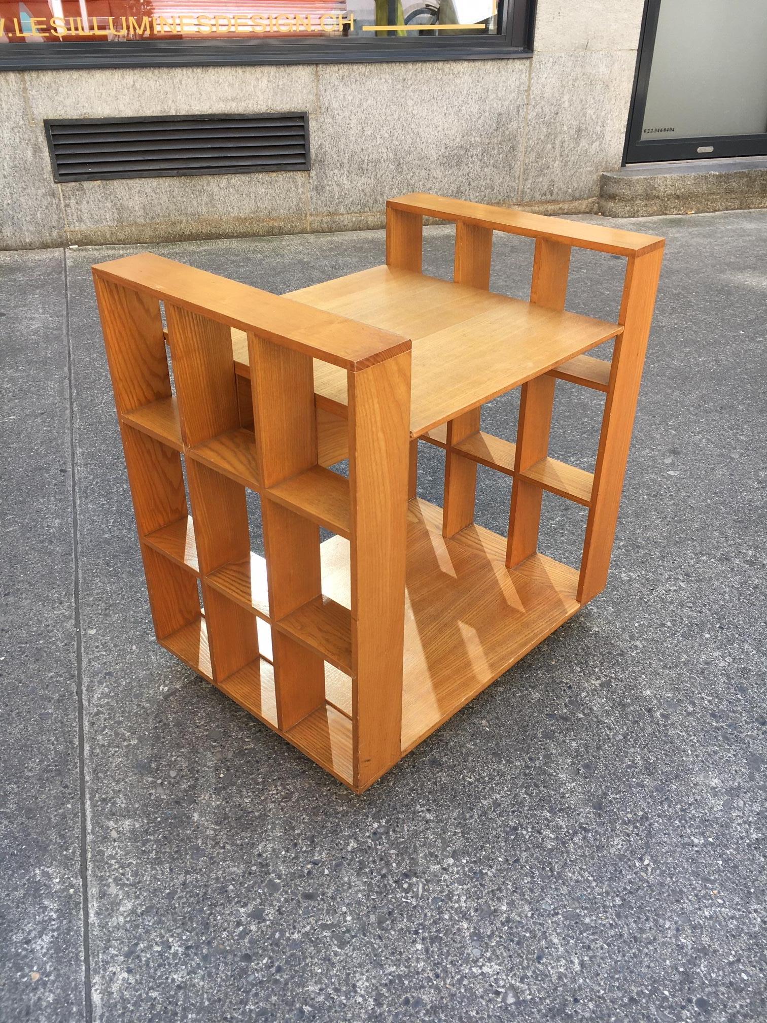 Carrito de madera de haya Gigi Sabadin, Italia, años 70 en venta 2