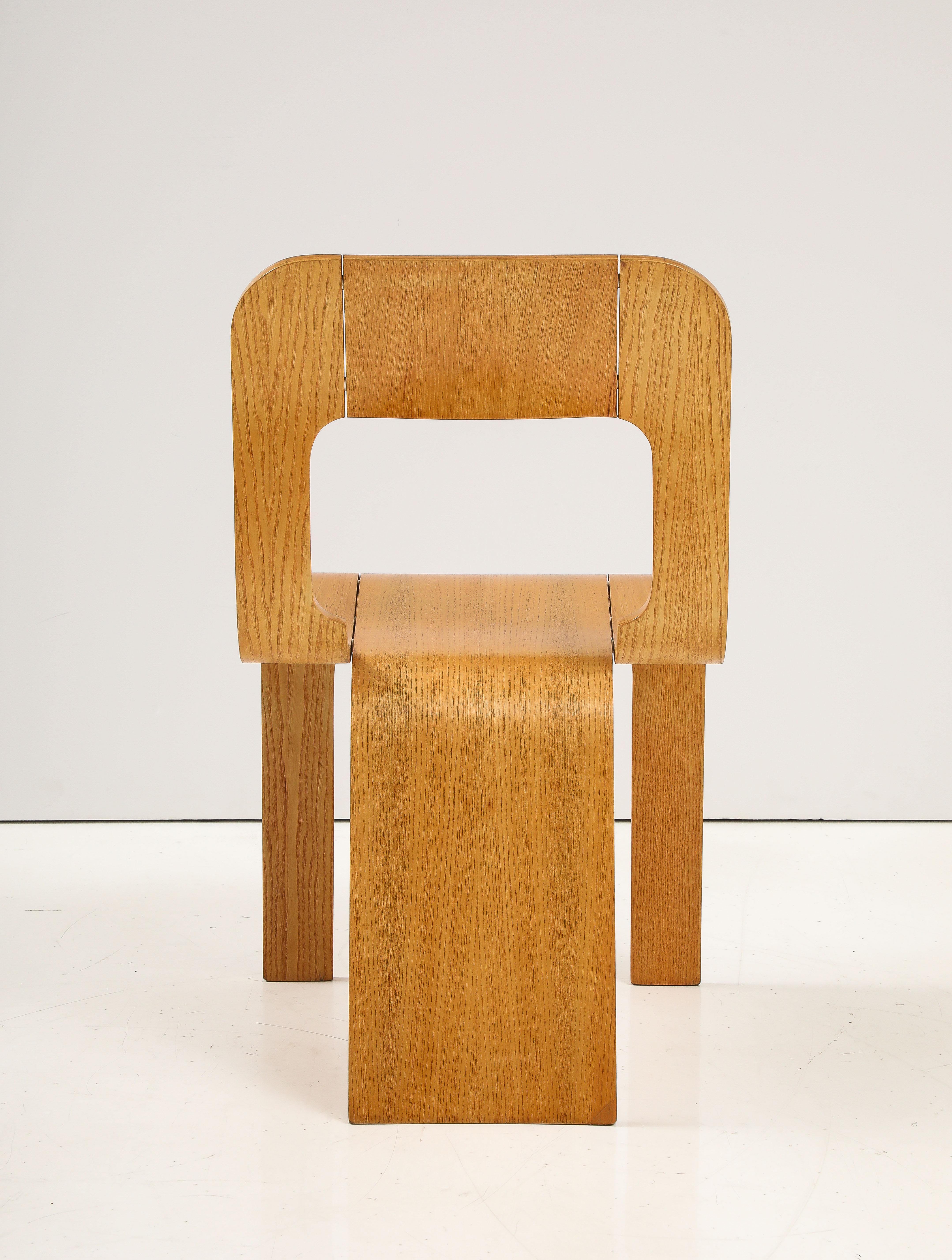 Gigi Sabadin für Stilwood Satz von sechs 'Esse' Esszimmerstühlen, um 1973 im Angebot 8