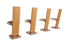 Gigi Sabadin "Pala" Dining Chairs for Emme, Italy, 1973, Set of Four