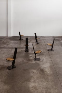 Gigi Sabadin “Pala” Dining Chairs for Emme, 1973, Set of 6