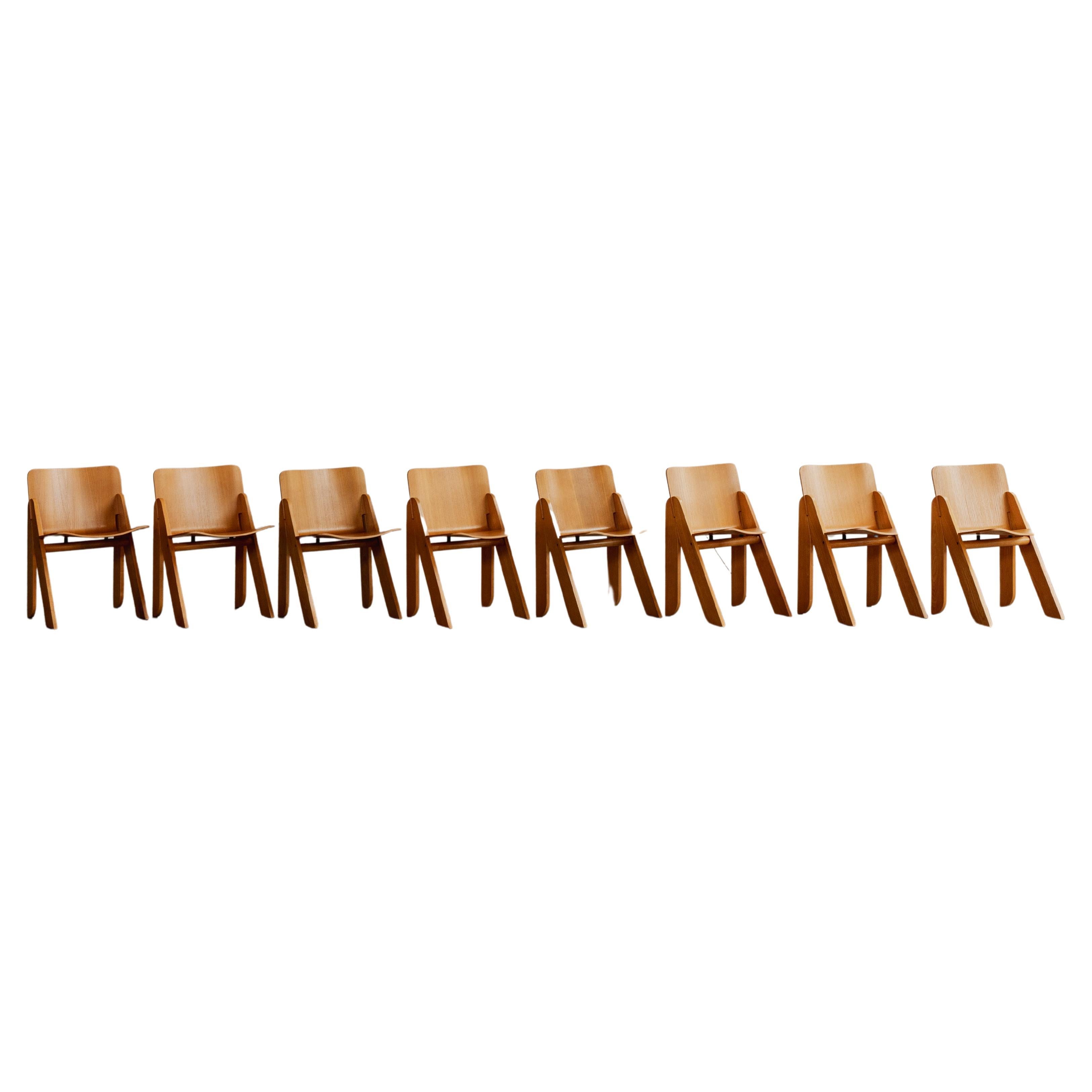 Gigi Sabadin "Peota" Chairs for Stilwood, 1970, set of 8