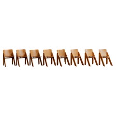 Vintage Gigi Sabadin "Peota" Chairs for Stilwood, 1970, set of 8
