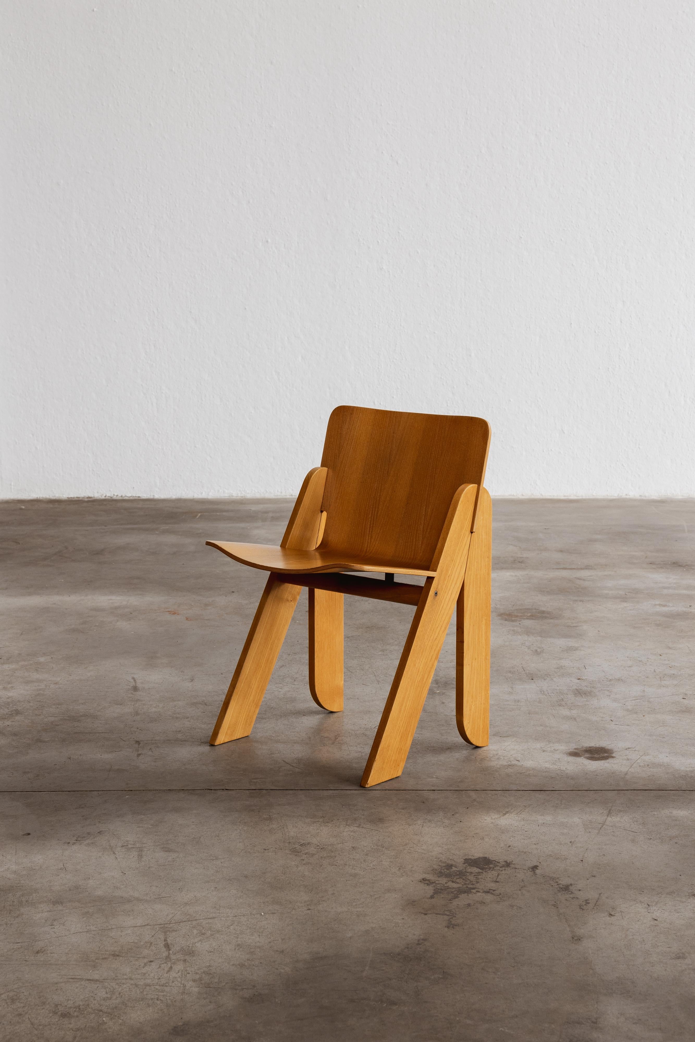 Gigi Sabadin “Peota” Dining Chair, 1971 In Excellent Condition For Sale In Lonigo, Veneto