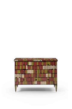 GIGI XVI MOSAIC Chest of drawers in different colors by Ferruccio Laviani