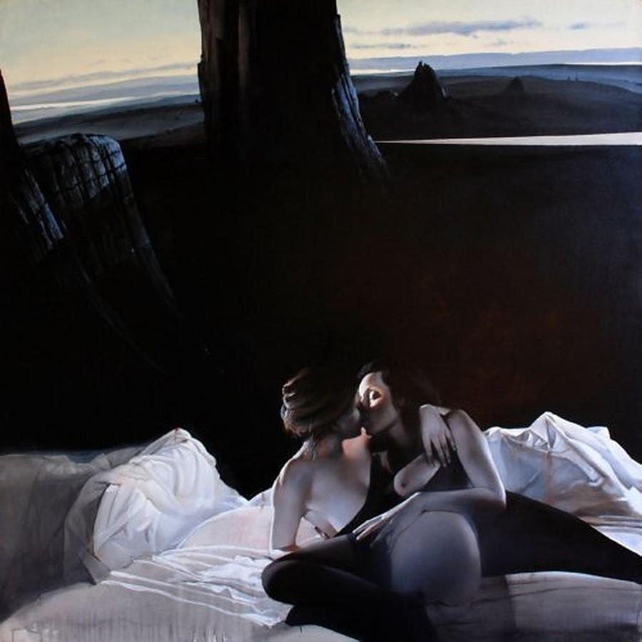 Figurative Painting di Gigino Falconi - Il Baccio, 2001-02