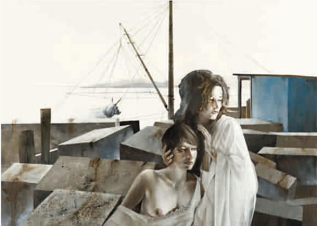 Figurative Painting di Gigino Falconi - L'incubo, 2010