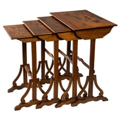 Gigognes Tables by Emile Gallé