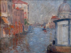 Grand Canal, Venice, 20th Century, Impressionist, Italian, Cityscape