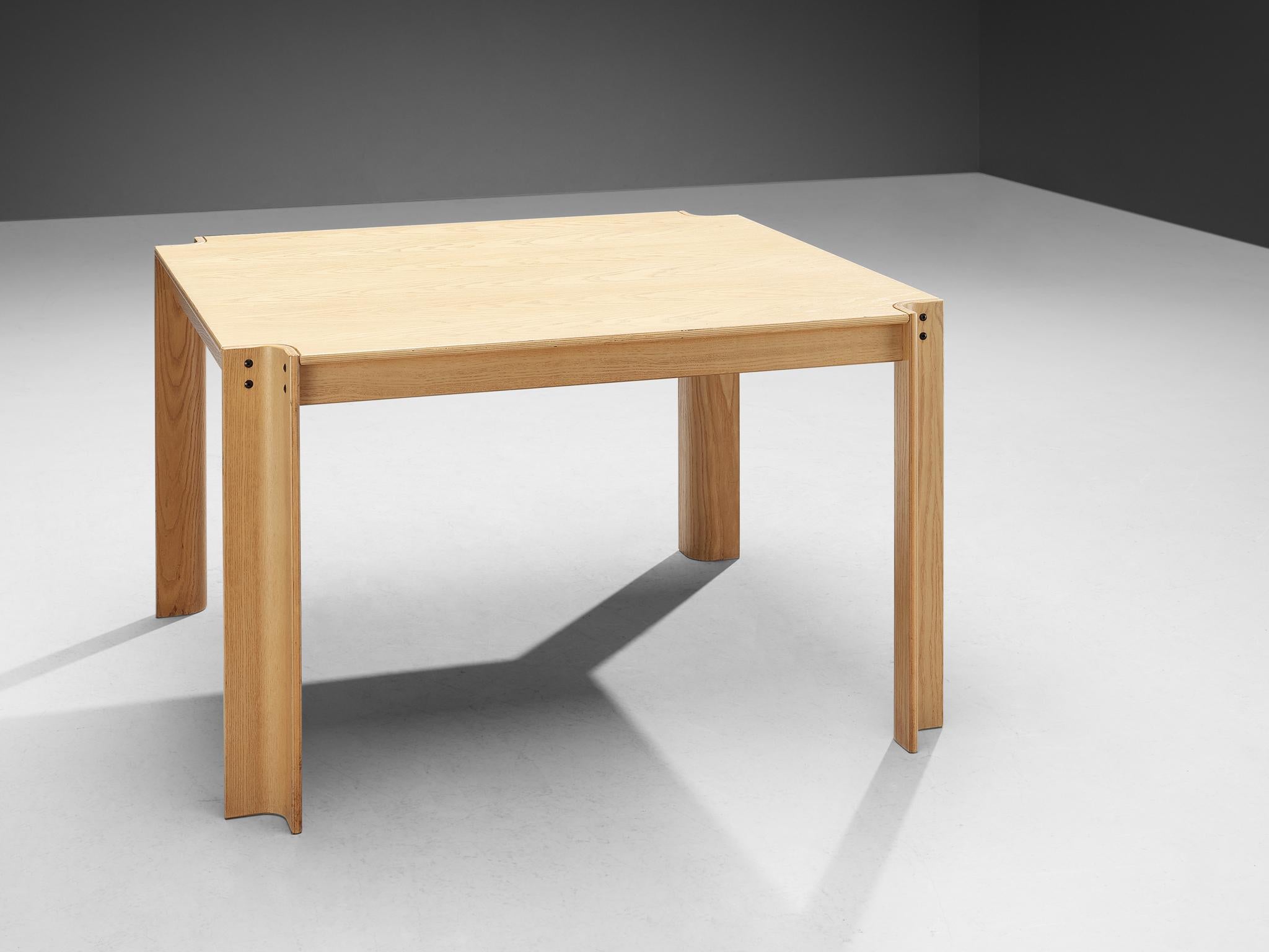 Mid-Century Modern Gijs Bakker for Castelijn 'Strip' Dining Table in Oak For Sale