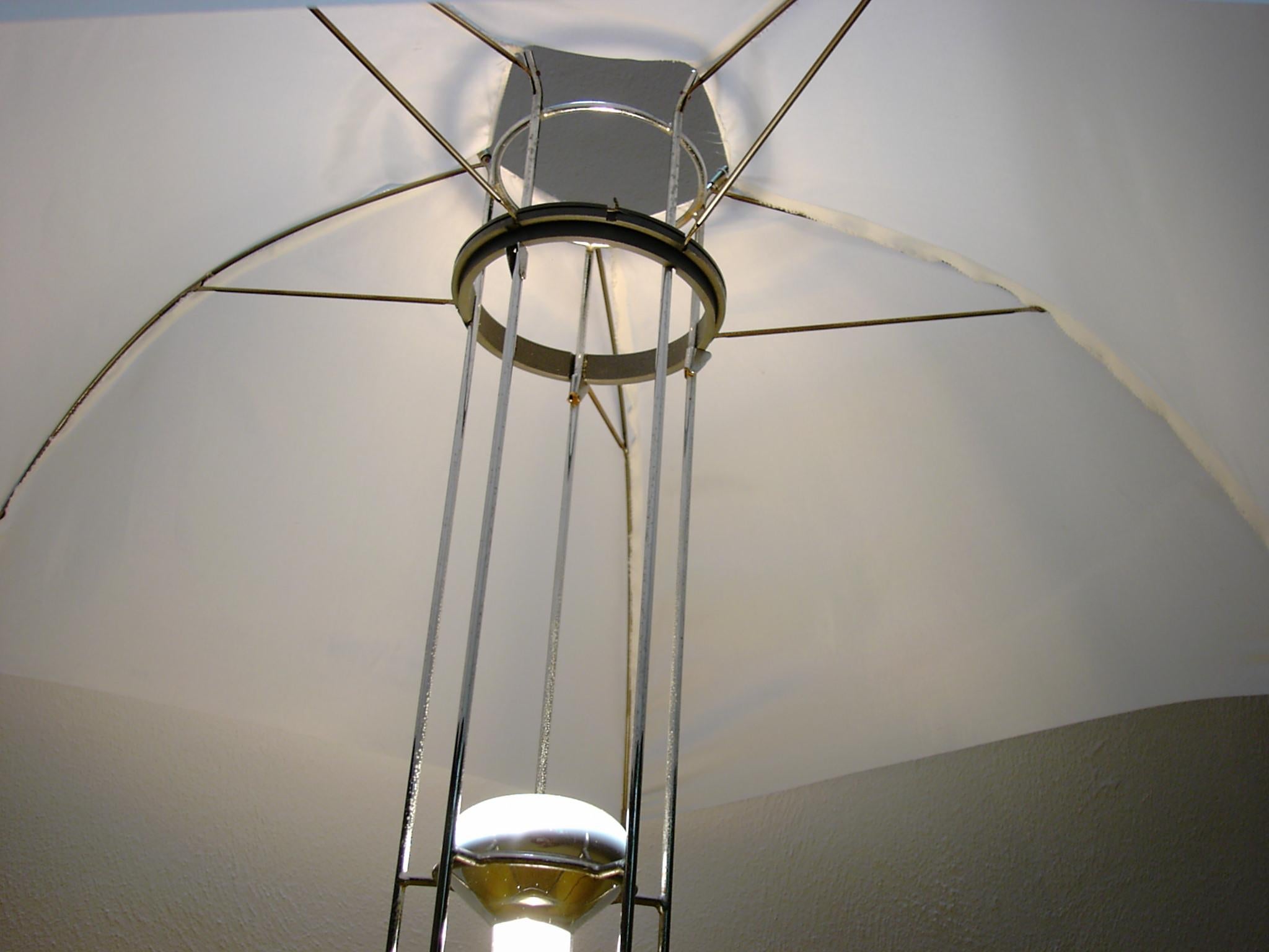 Mid-Century Modern Gijs Bakker ‘Umbrella’ Lamp Midcentury Droog Design, 1970s For Sale