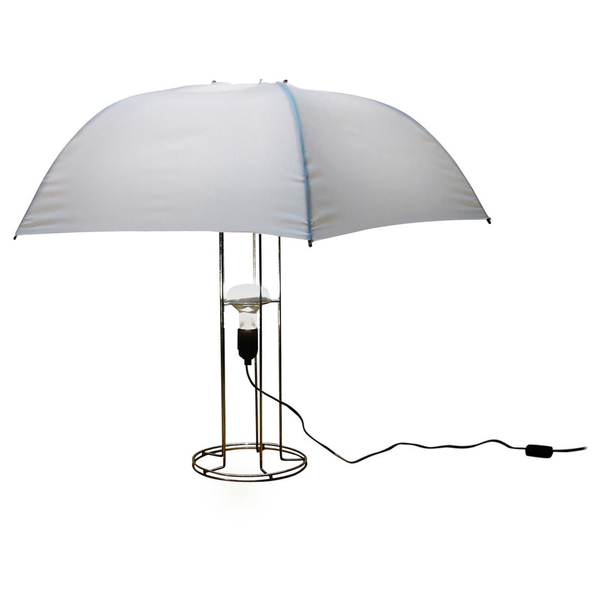 Gijs Bakker ‘Umbrella’ Lamp Midcentury Droog Design, 1970s For Sale