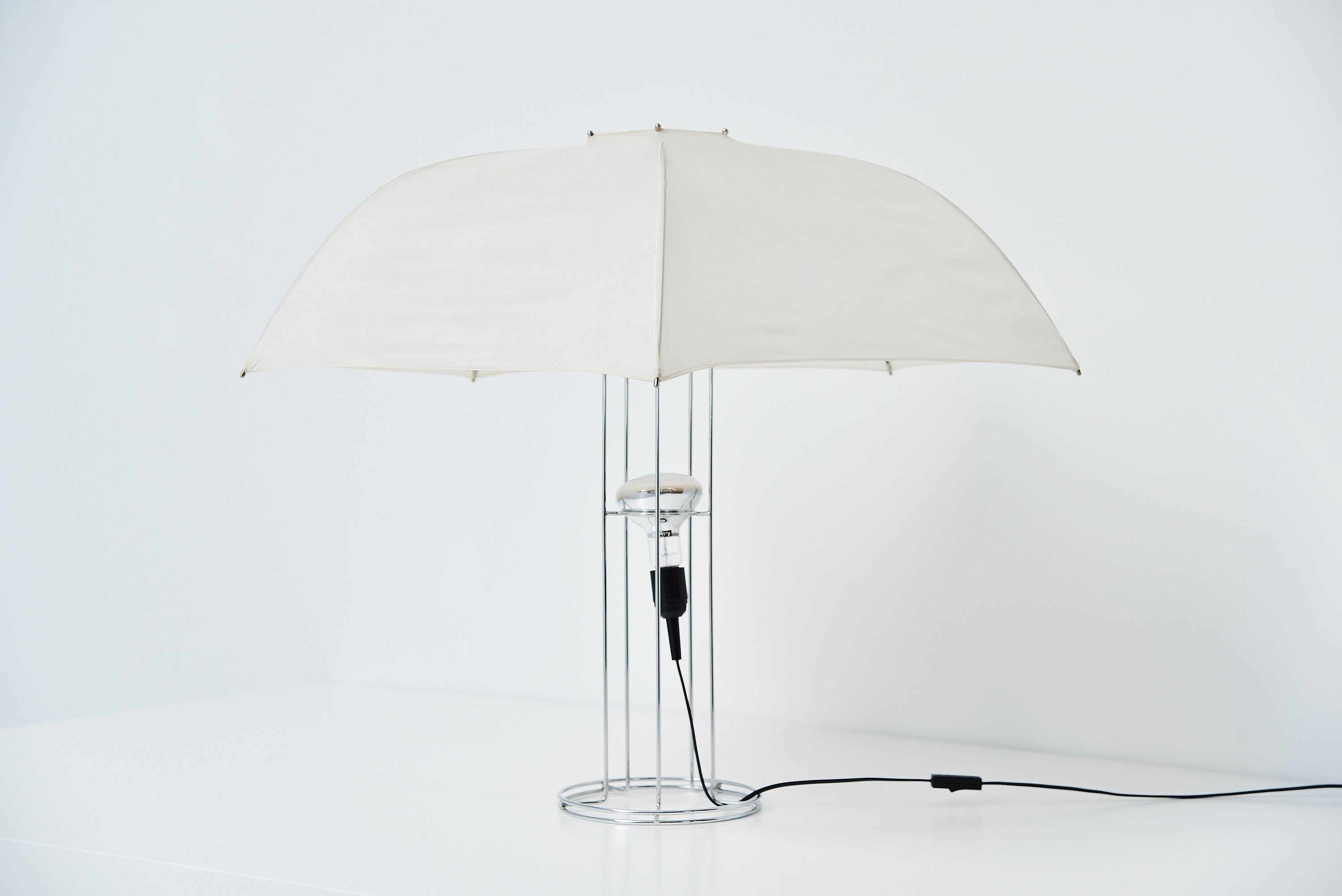 Gijs Bakker Umbrella Table Lamp Artimeta, Holland, 1973 In Good Condition In Roosendaal, Noord Brabant