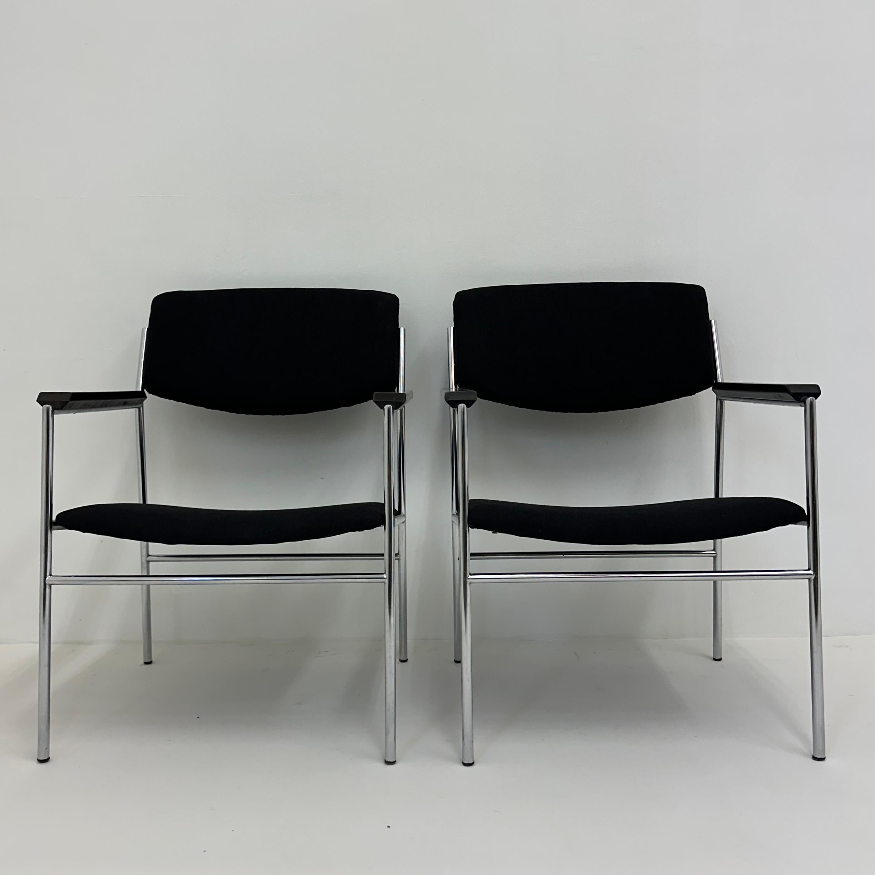 Fauteuil de salon minimaliste Gijs van der Sluis, 1970 Bon état - En vente à Delft, NL